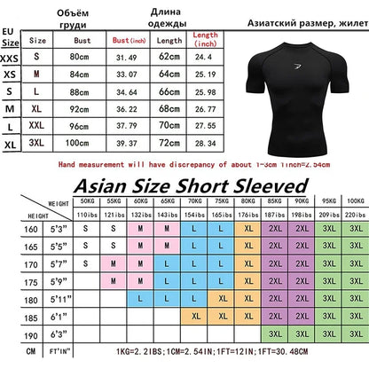 Men Compression Short Sleeve T-Shirt (SharkNado)